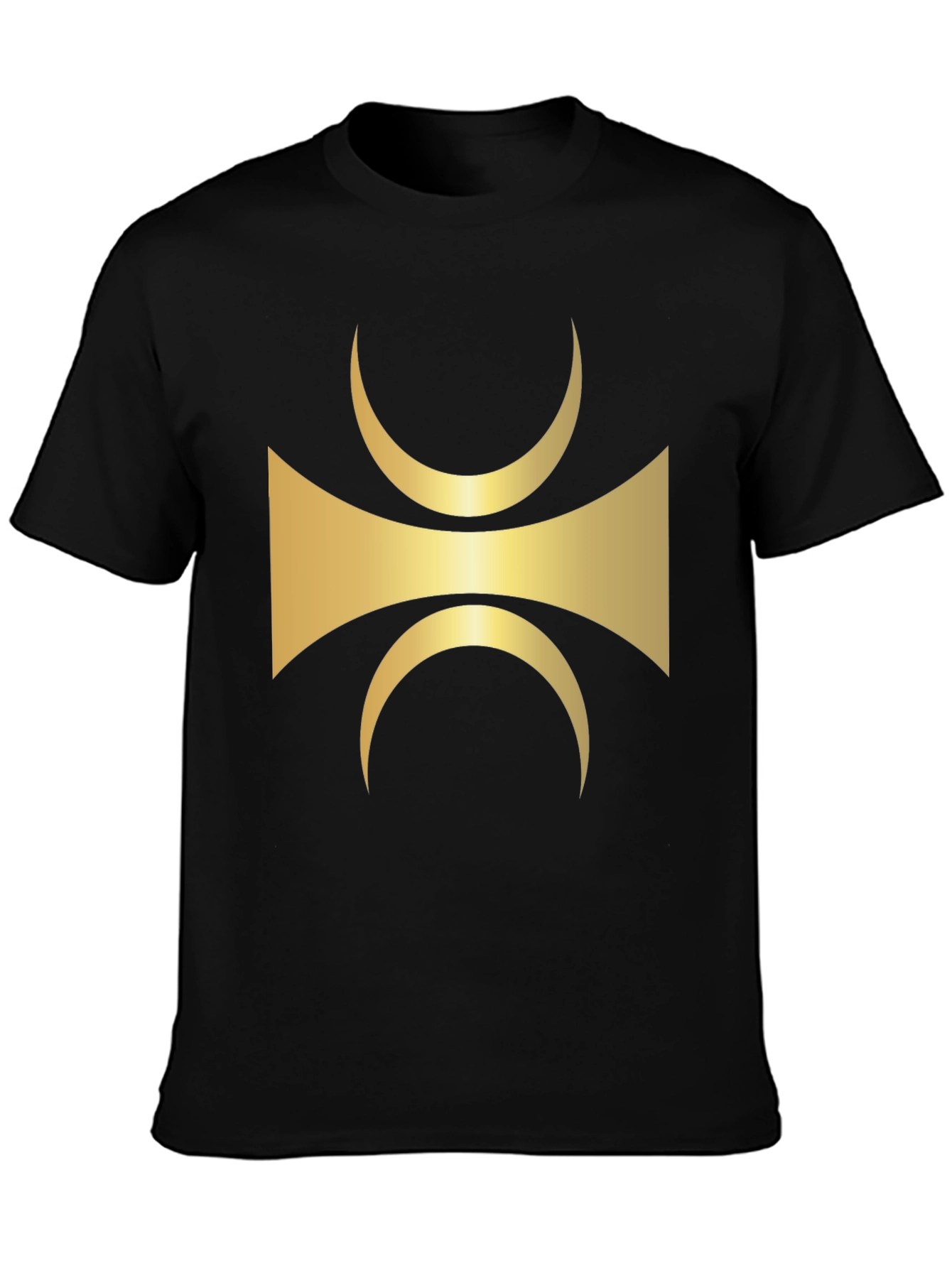 Abstract Symbol Black T-Shirt