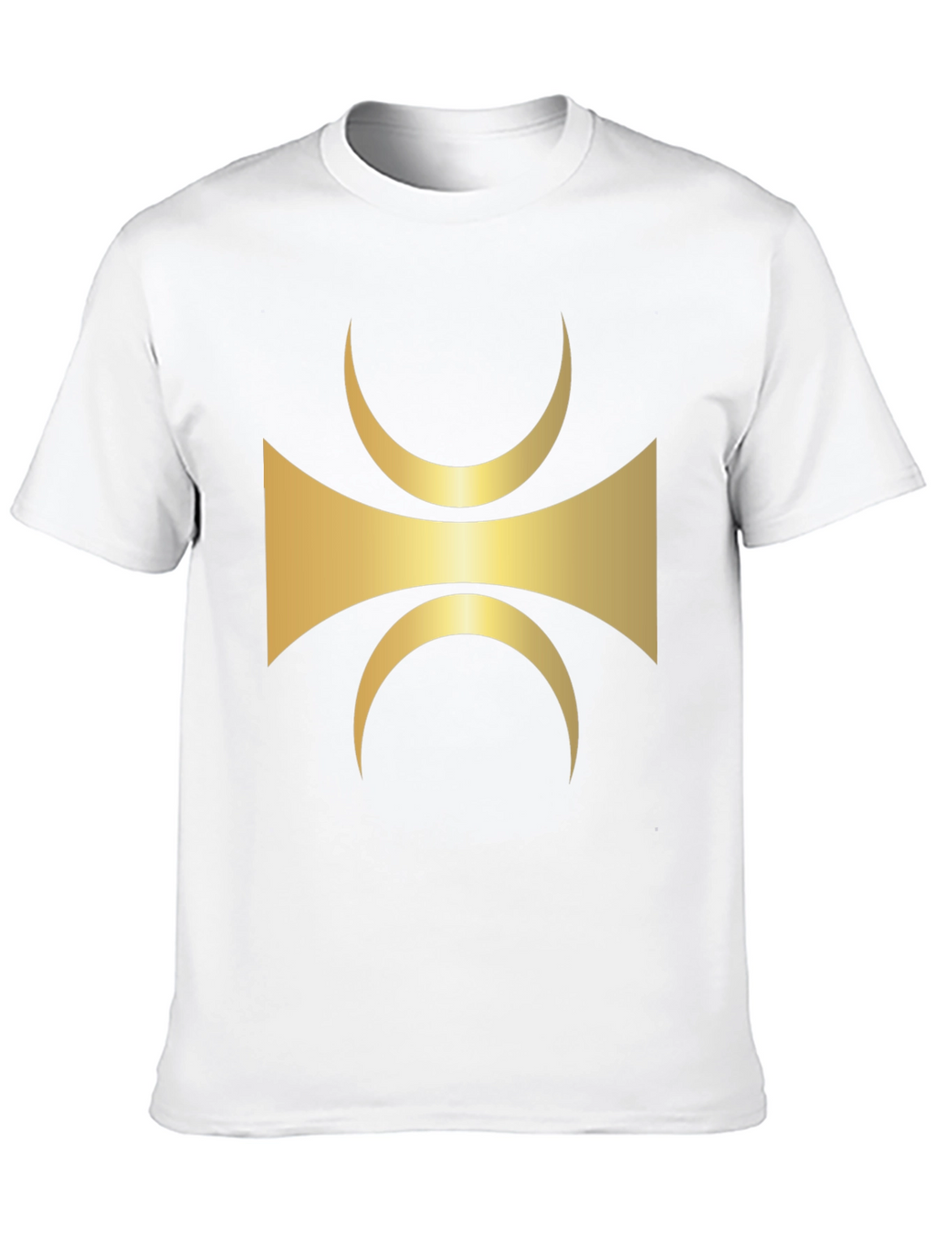 Abstract Symbol Black T-Shirt