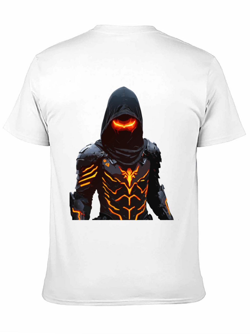 Cyberpunk Assassin Graphic Tee - Black