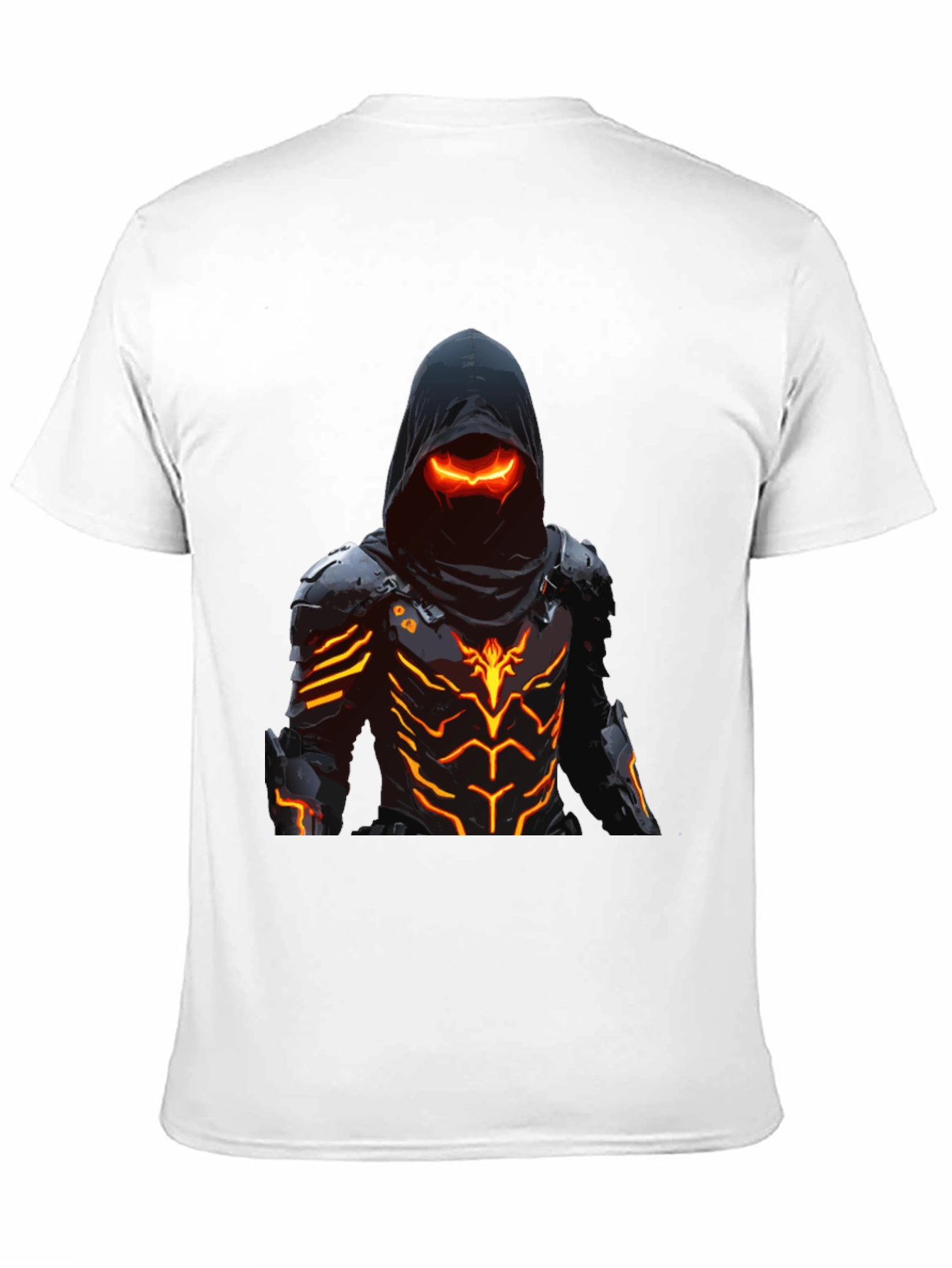Cyberpunk Assassin Graphic Tee - Black
