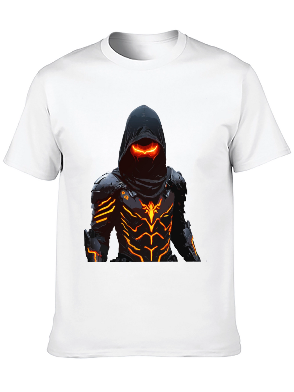 Cyberpunk Assassin Graphic Tee - Black