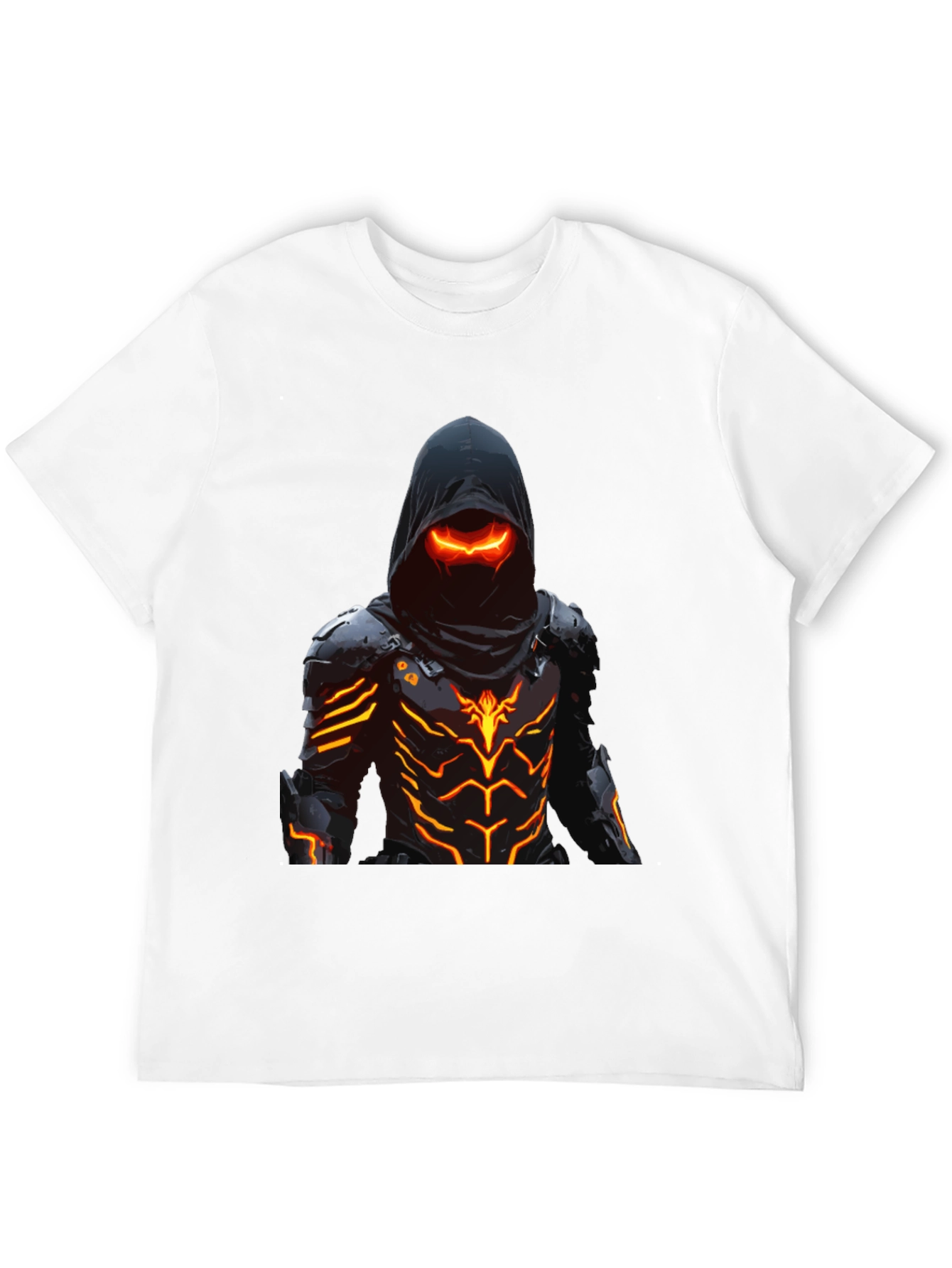 Cyberpunk Assassin Graphic Tee - Black