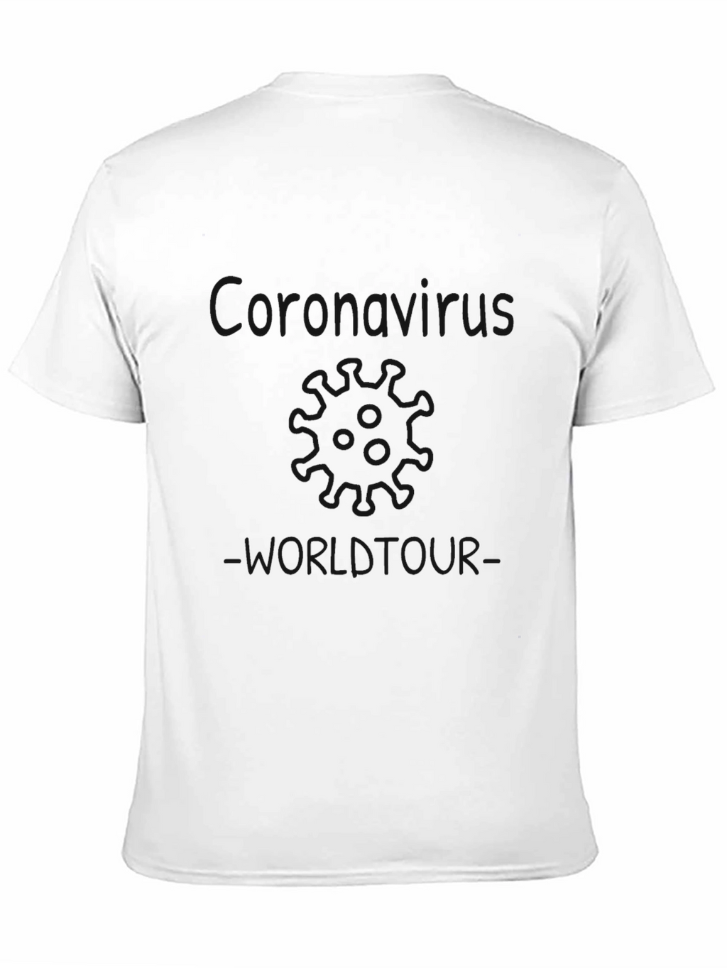 Black Graphic Tee - World Tour