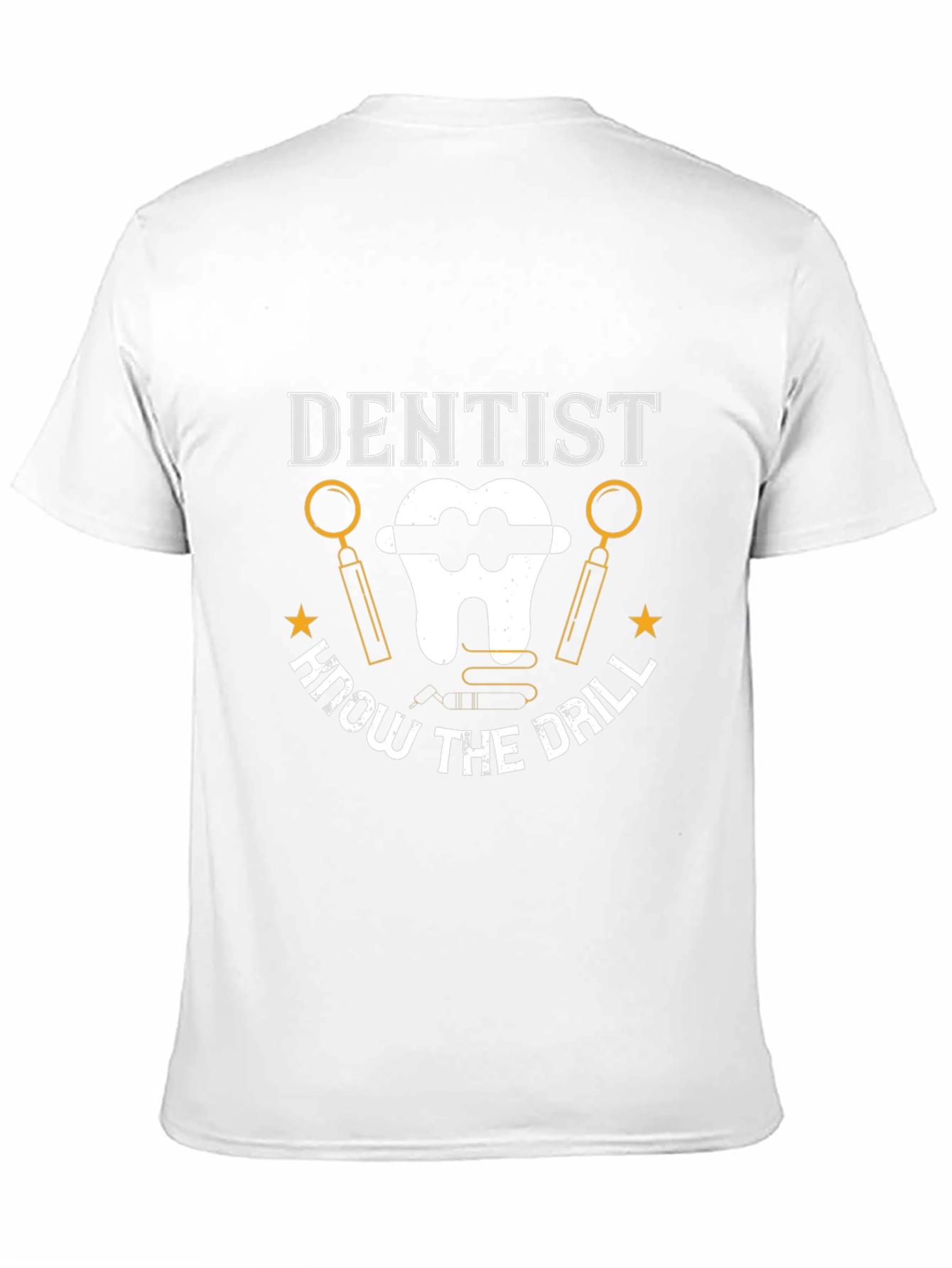 Dentist Know The Drill Black T-Shirt