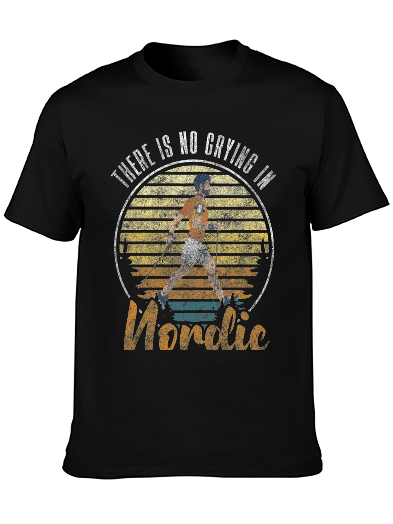 Nordic Skiing T-Shirt - No Crying in Nordic!