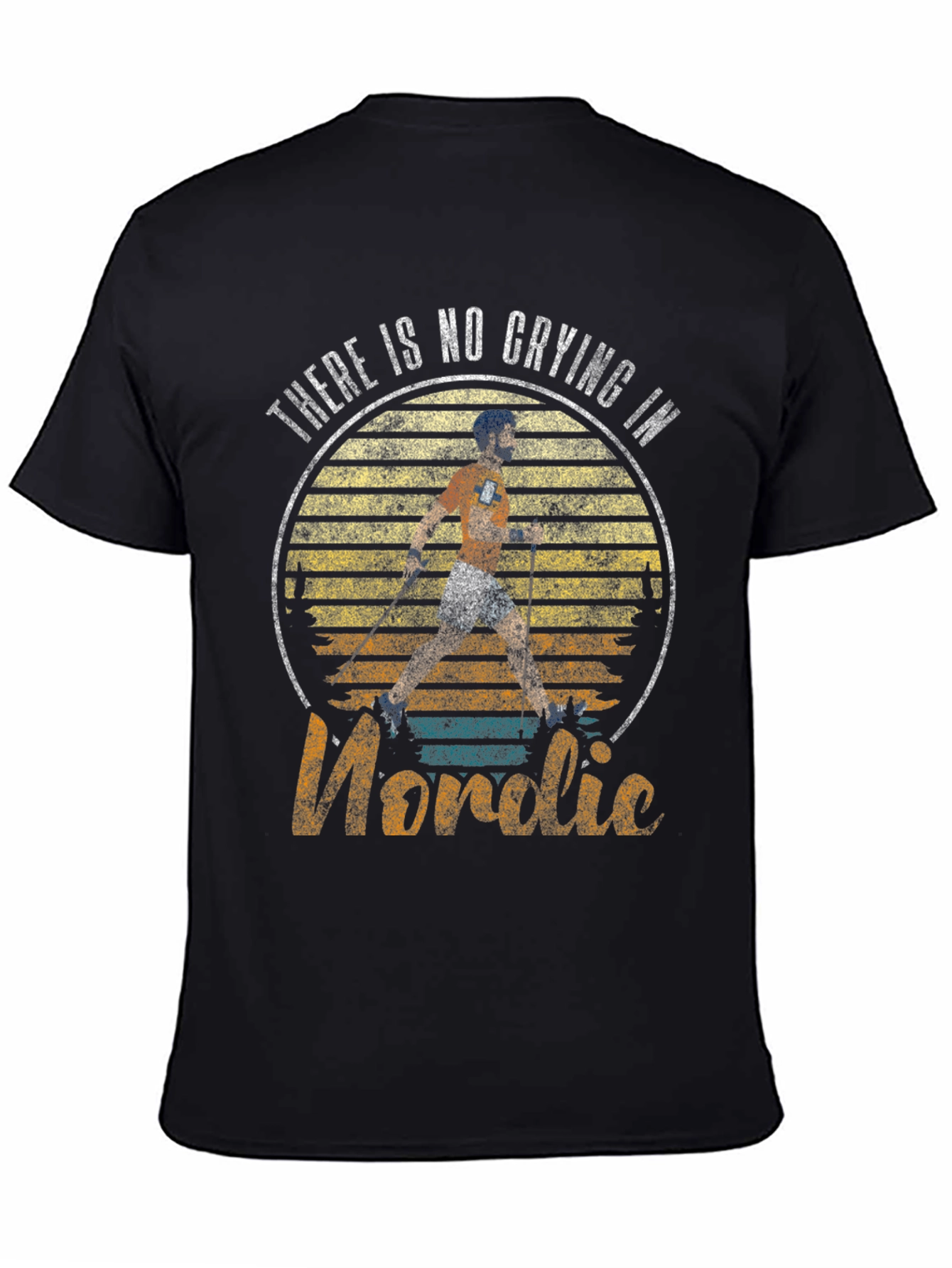 Nordic Skiing T-Shirt - No Crying in Nordic!