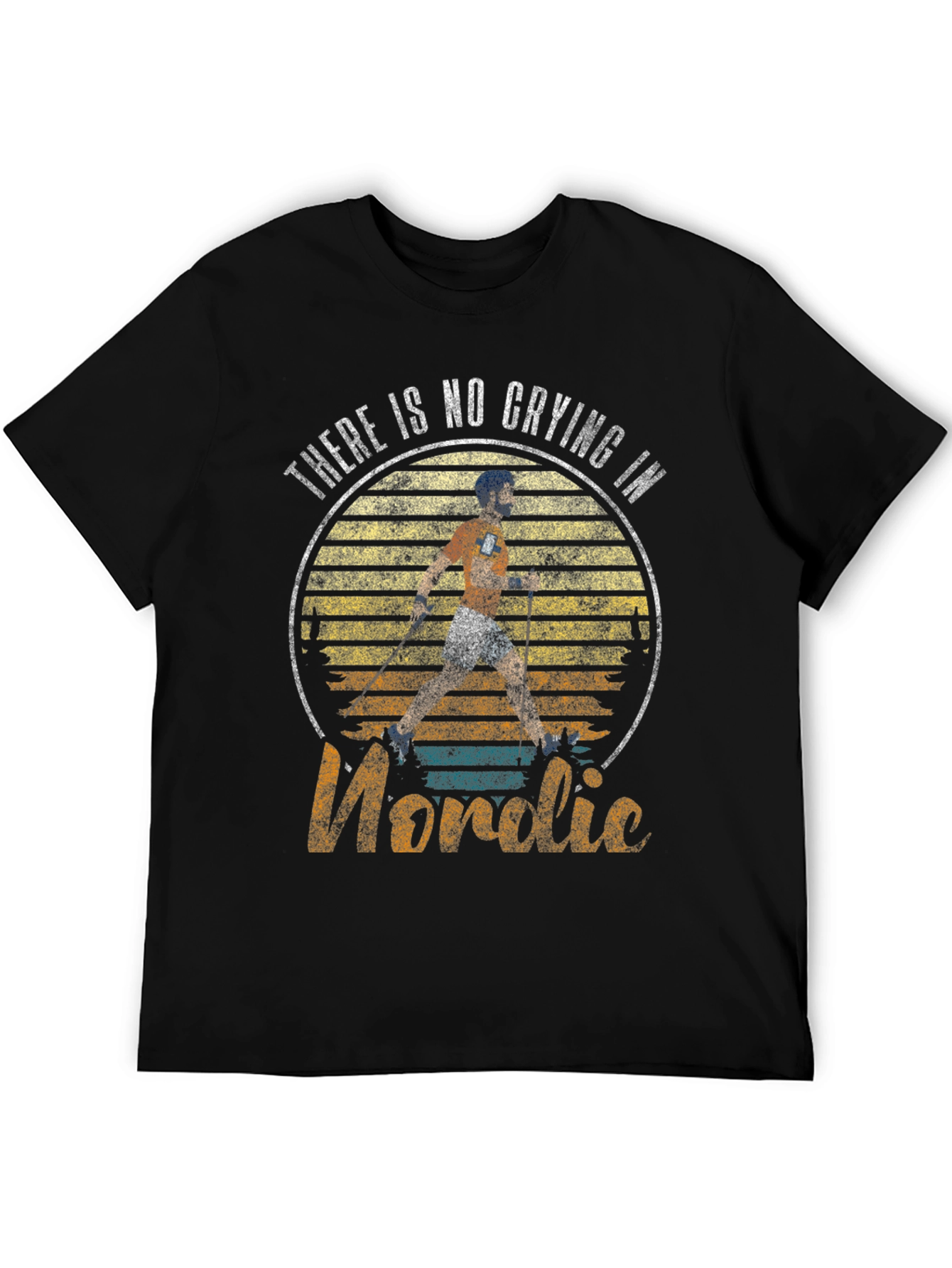 Nordic Skiing T-Shirt - No Crying in Nordic!