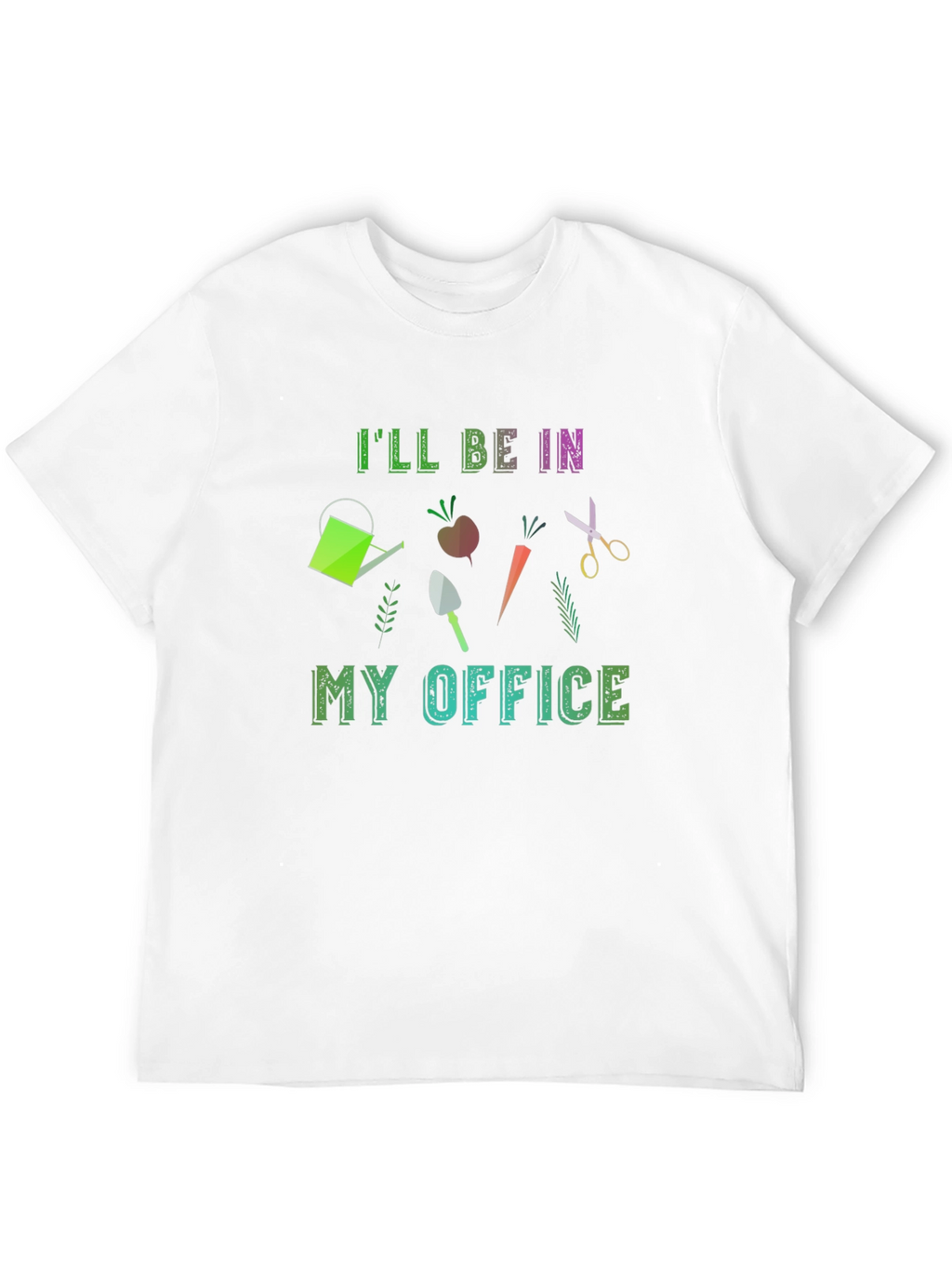 Gardeners Office T-Shirt: Gardening Gift