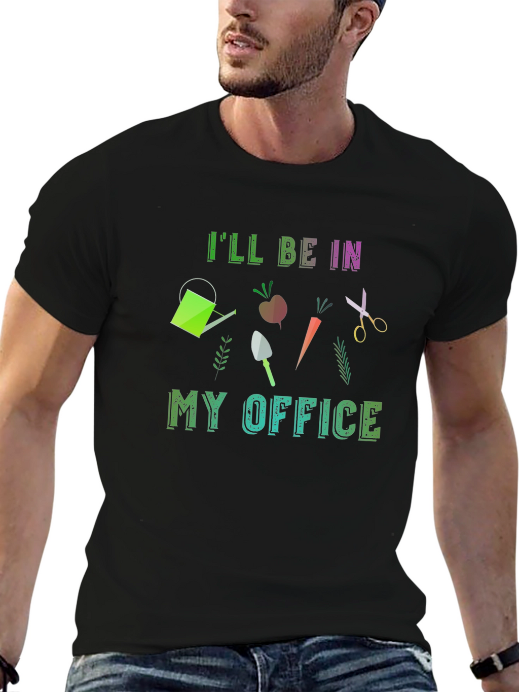 Gardeners Office T-Shirt: Gardening Gift