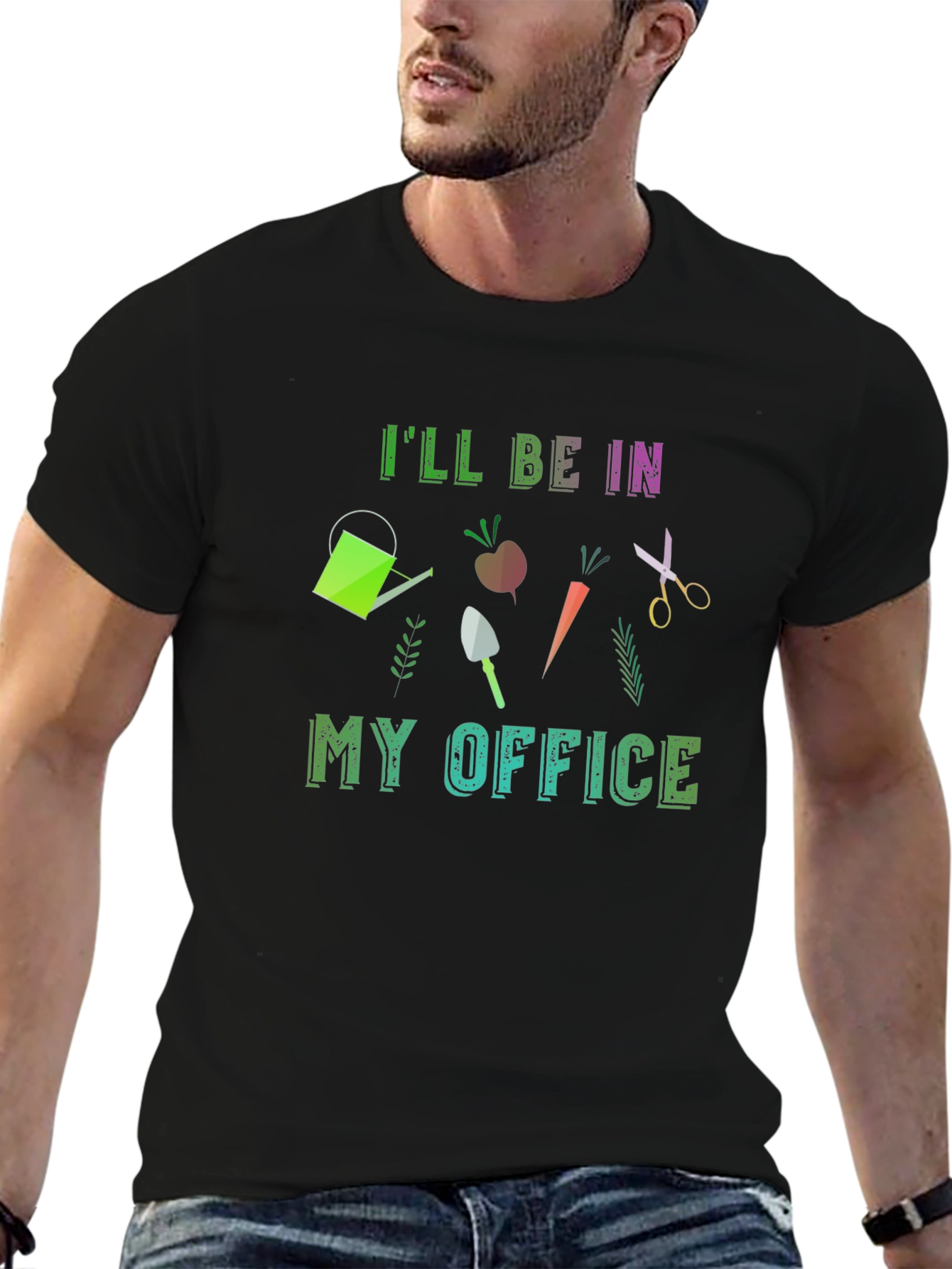 Gardeners Office T-Shirt: Gardening Gift
