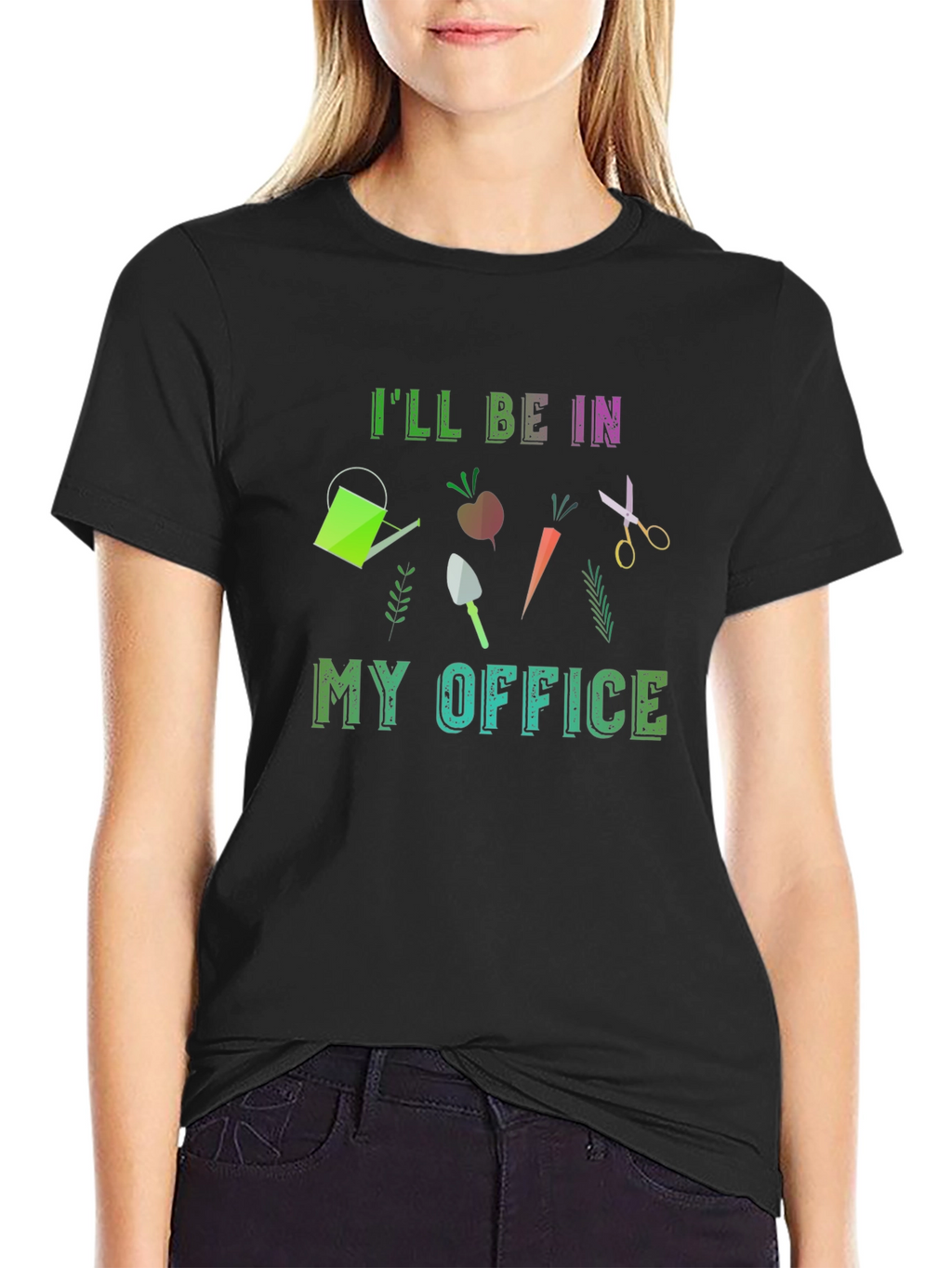 Gardeners Office T-Shirt: Gardening Gift