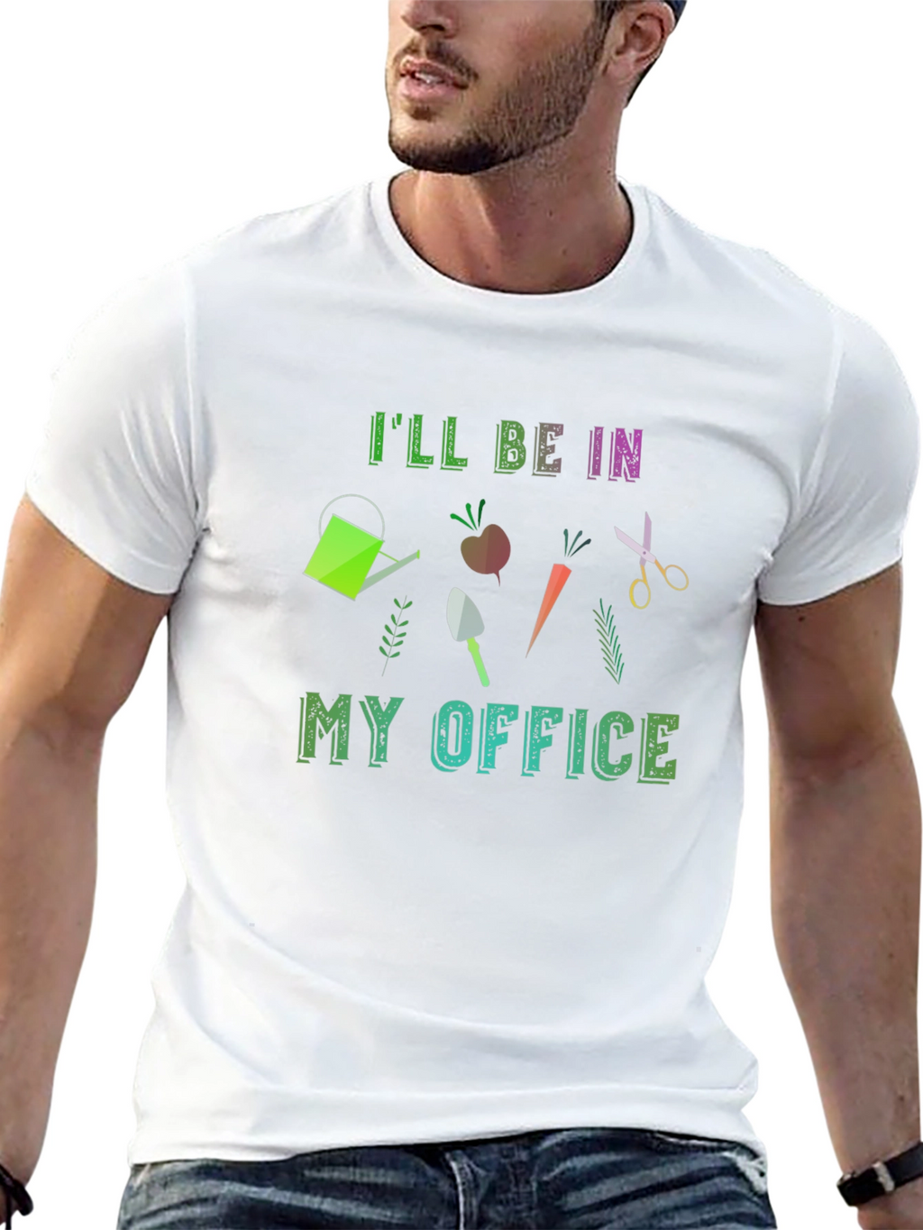 Gardeners Office T-Shirt: Gardening Gift