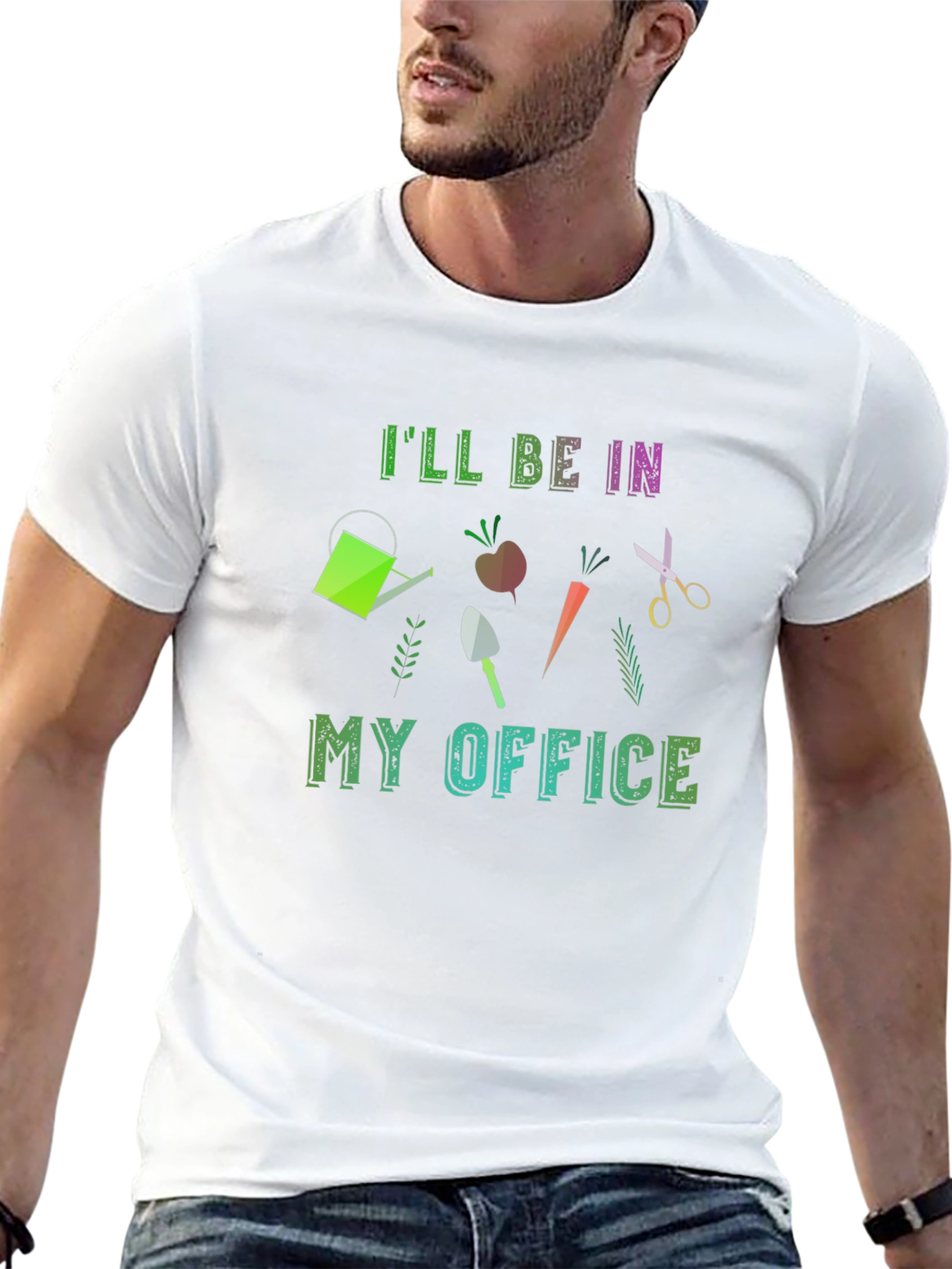 Gardeners Office T-Shirt: Gardening Gift