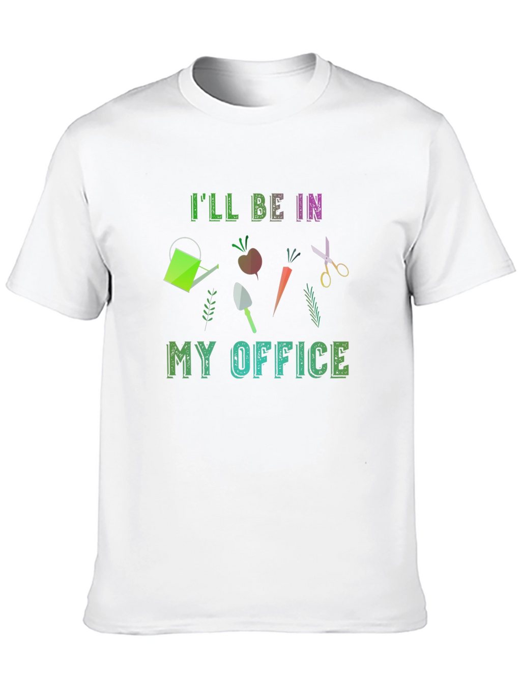 Gardeners Office T-Shirt: Gardening Gift