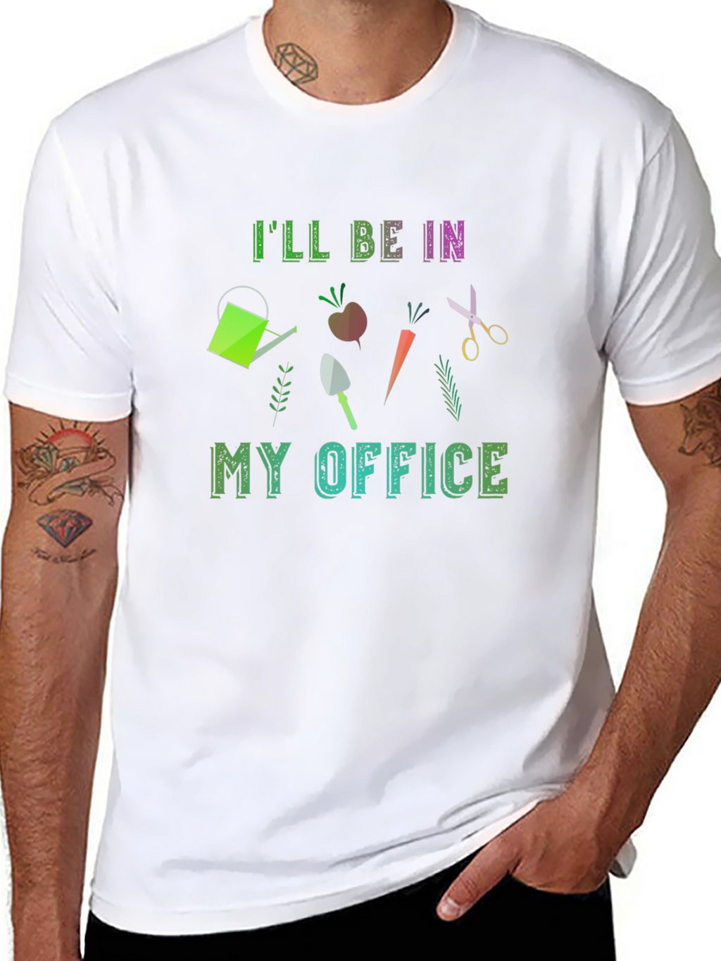 Gardeners Office T-Shirt: Gardening Gift