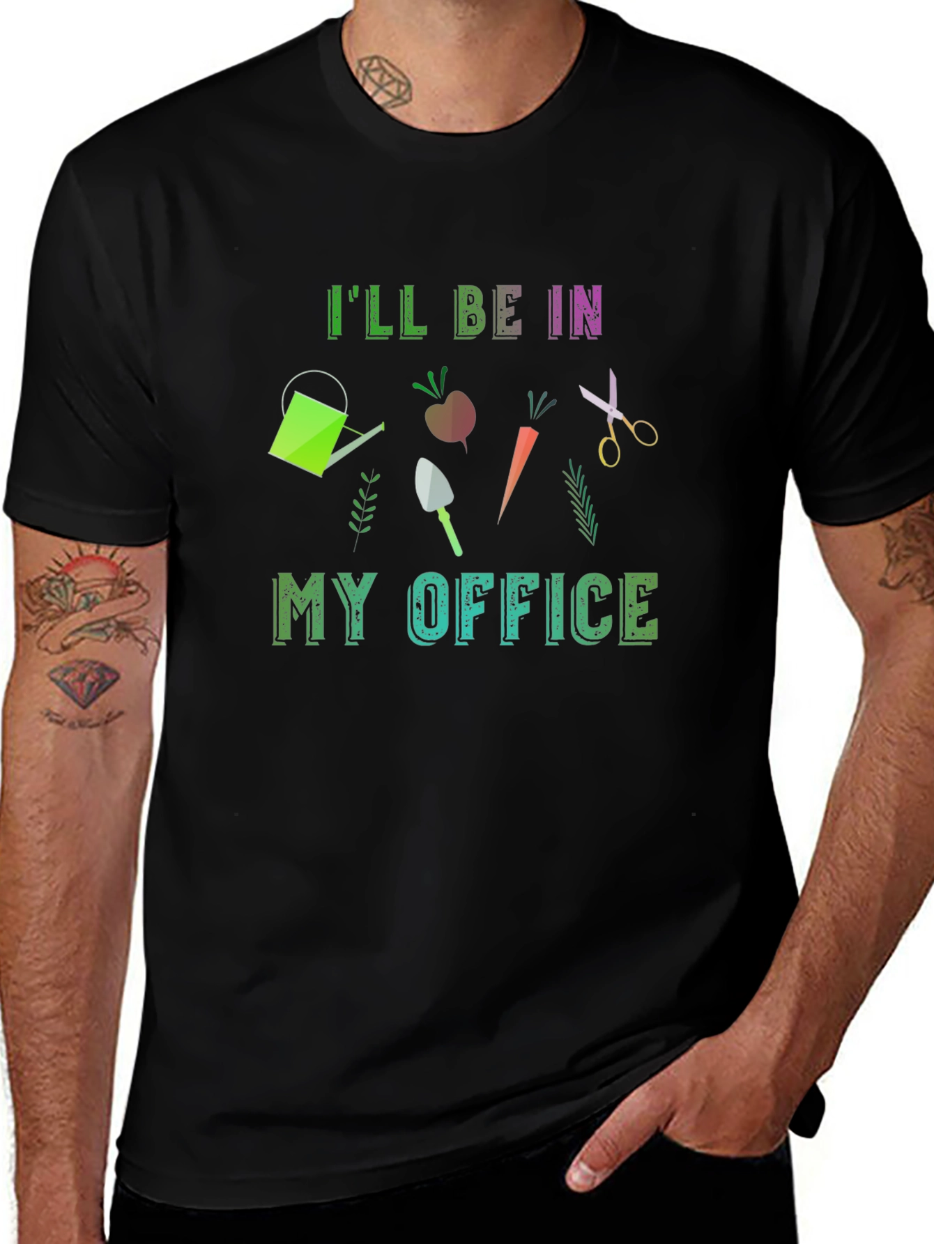 Gardeners Office T-Shirt: Gardening Gift