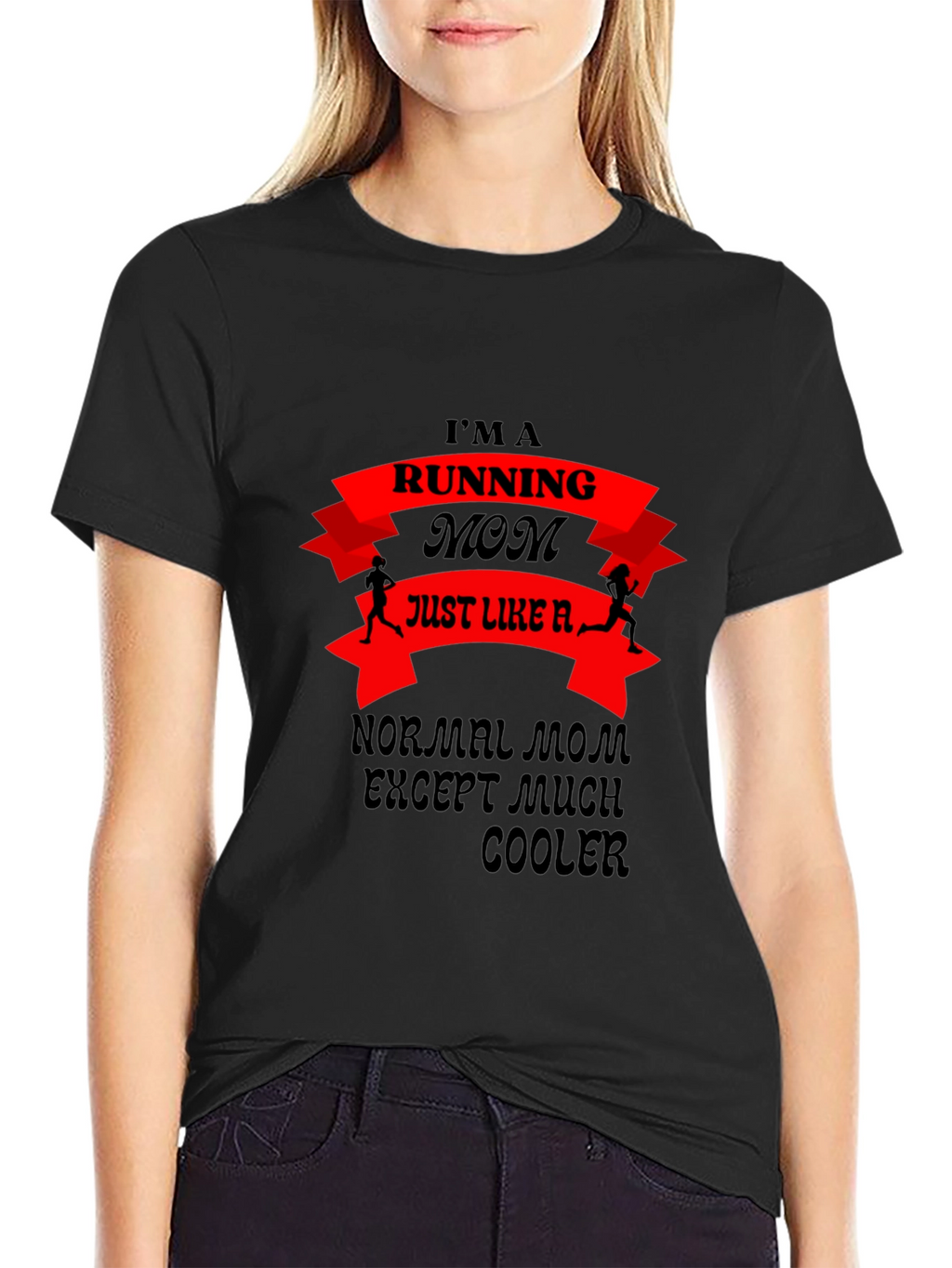 Running Mom T-Shirt - Cool Mom Edition