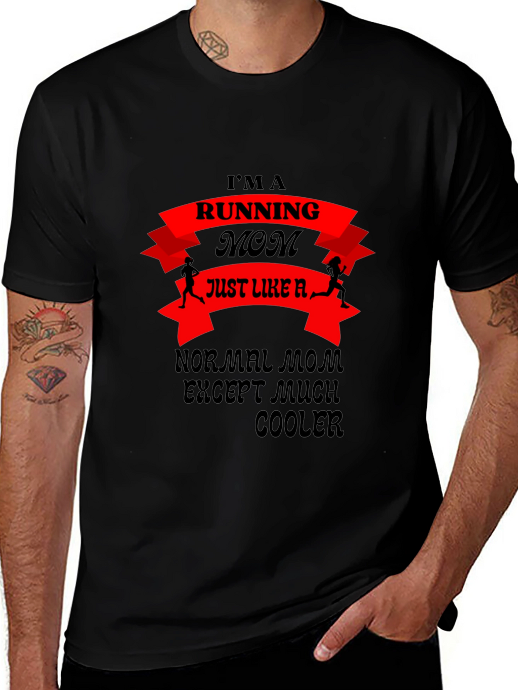 Running Mom T-Shirt - Cool Mom Edition