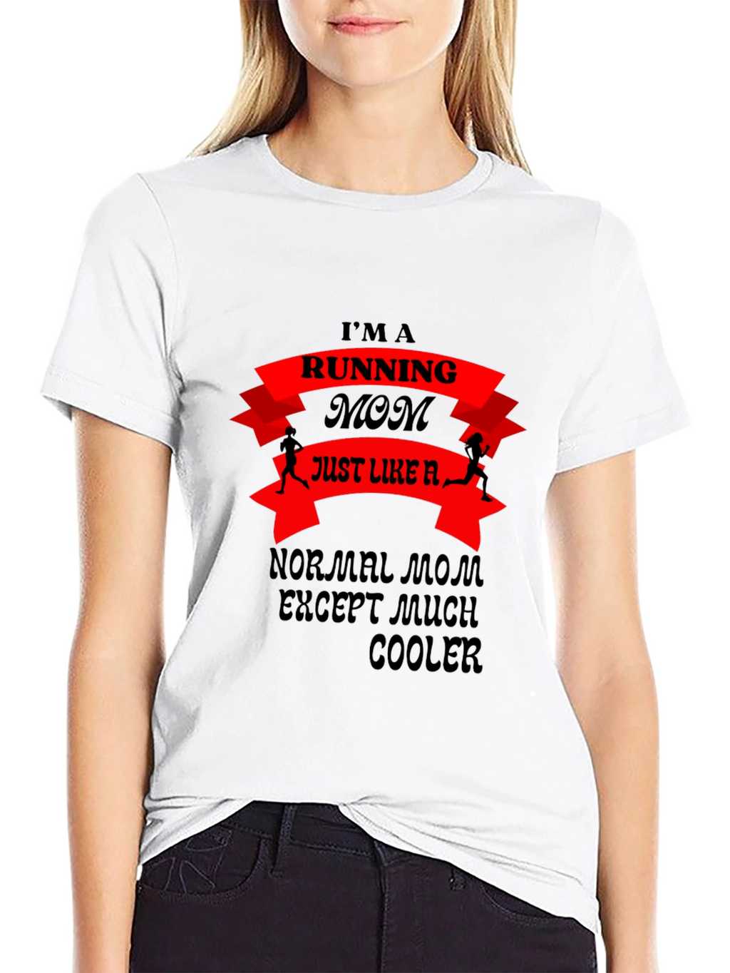 Running Mom T-Shirt - Cool Mom Edition