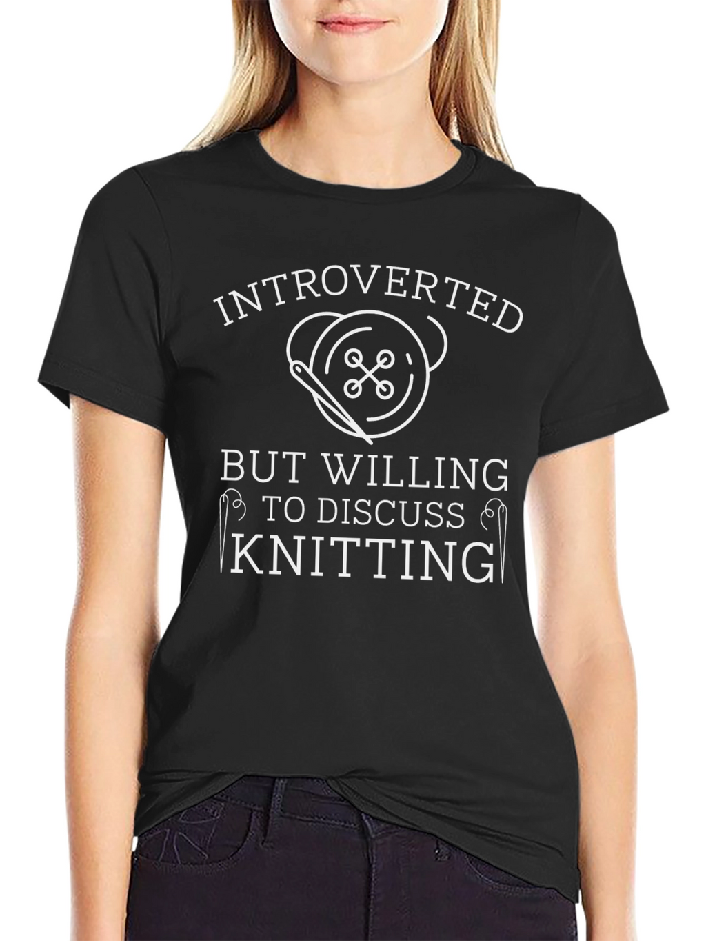 Introverted Knitting T-Shirt