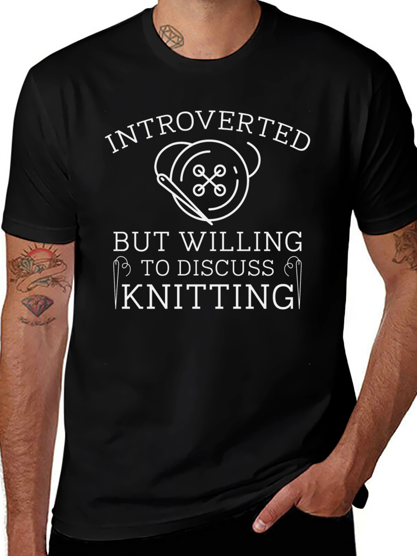 Introverted Knitting T-Shirt
