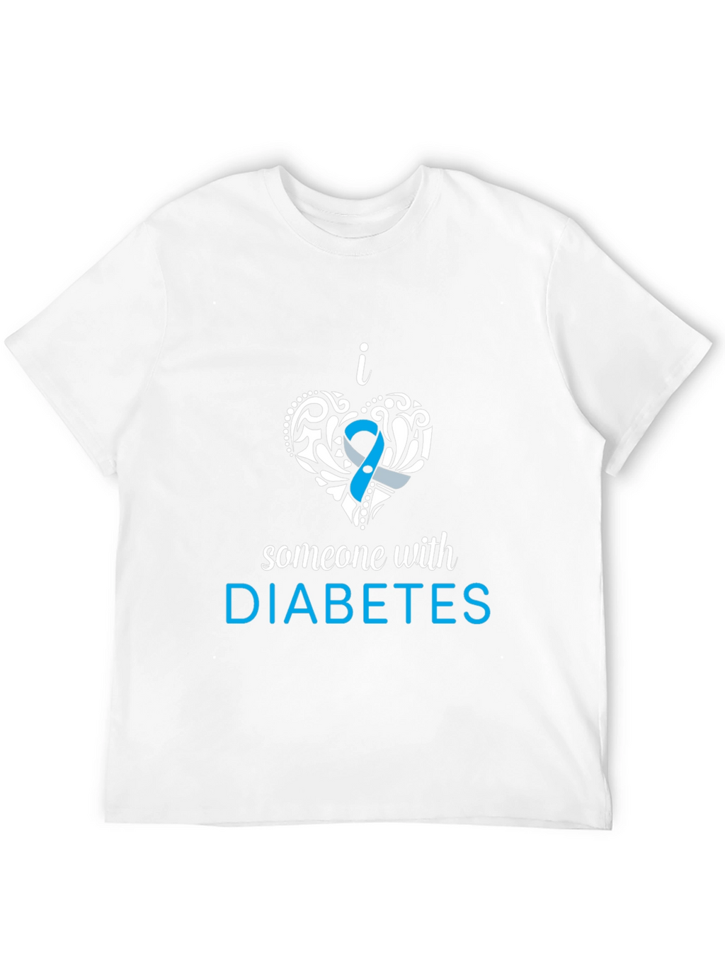 Diabetes Awareness T-Shirt - Support Someone With Diabetes