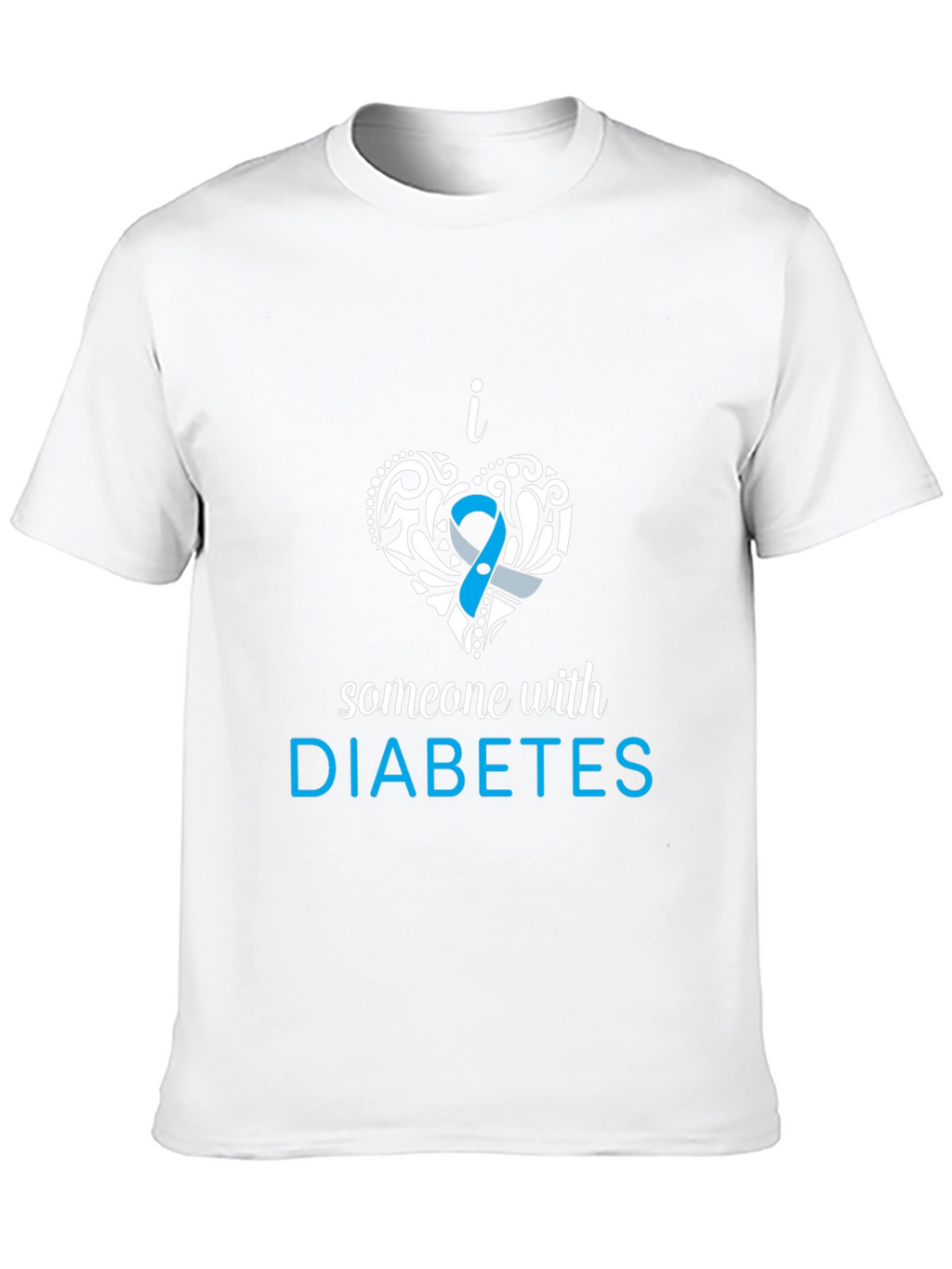 Diabetes Awareness T-Shirt - Support Someone With Diabetes