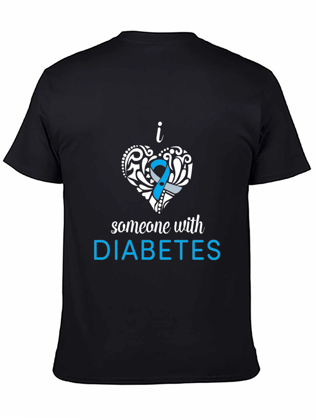 Diabetes Awareness T-Shirt - Support Someone With Diabetes