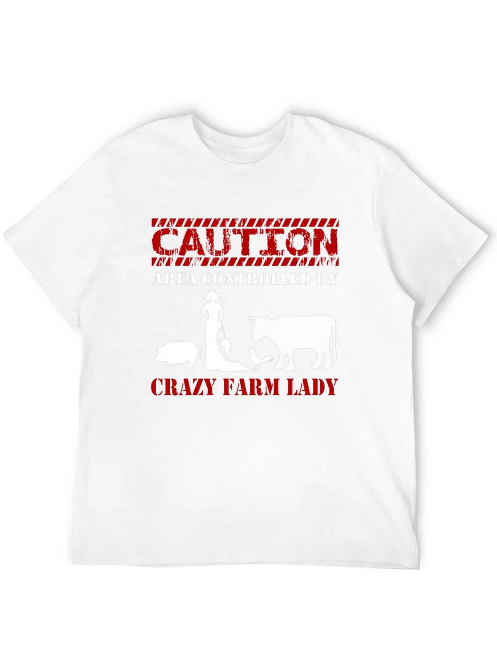 Crazy Farm Lady Graphic Tee