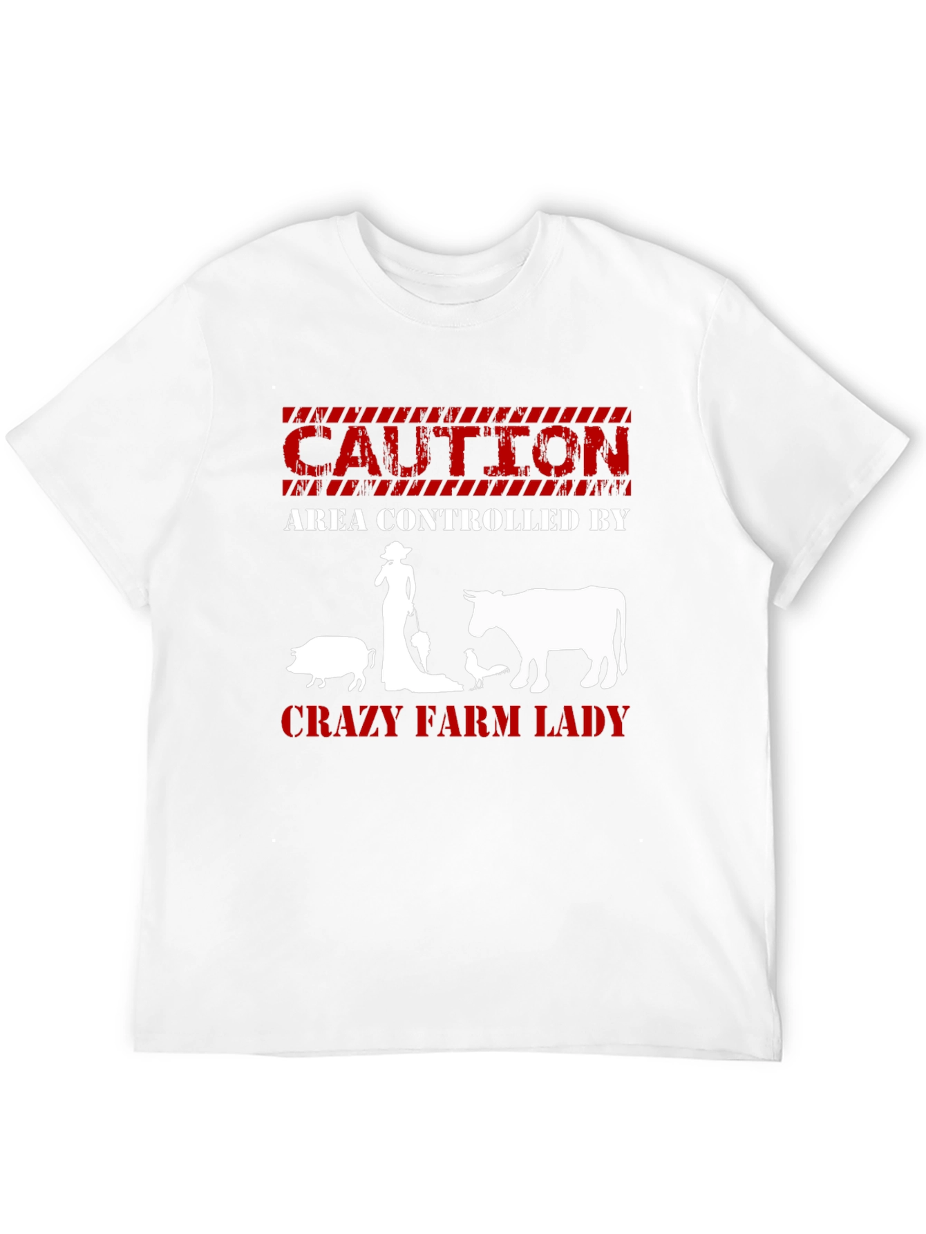 Crazy Farm Lady Graphic Tee