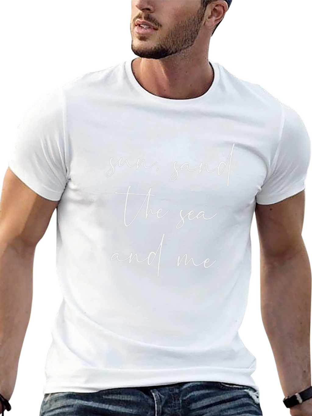 Sun Sand Sea and Me Graphic Tee