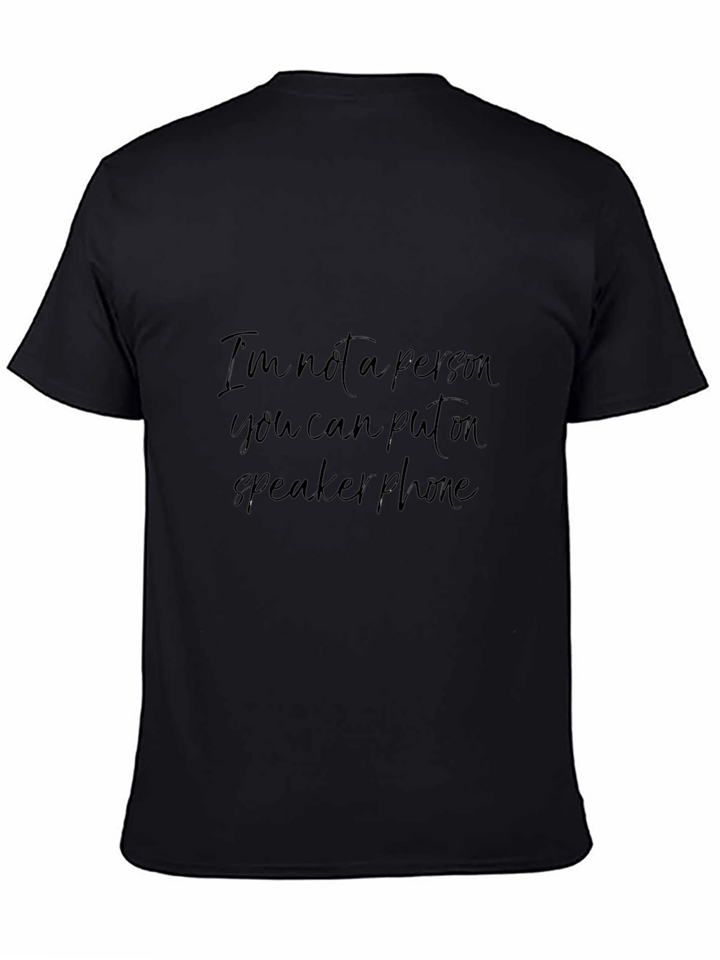 Speaker Phone T-Shirt - Funny Sarcastic Tee