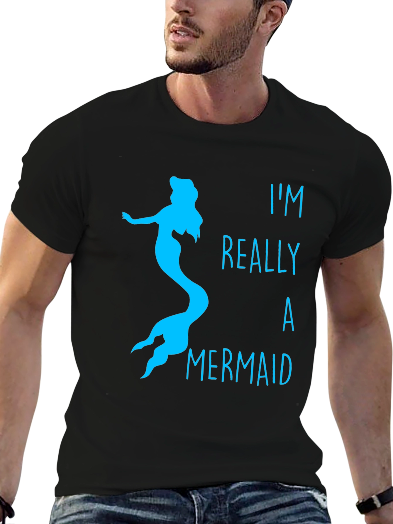 Mermaid T-Shirt: Im Really A Mermaid