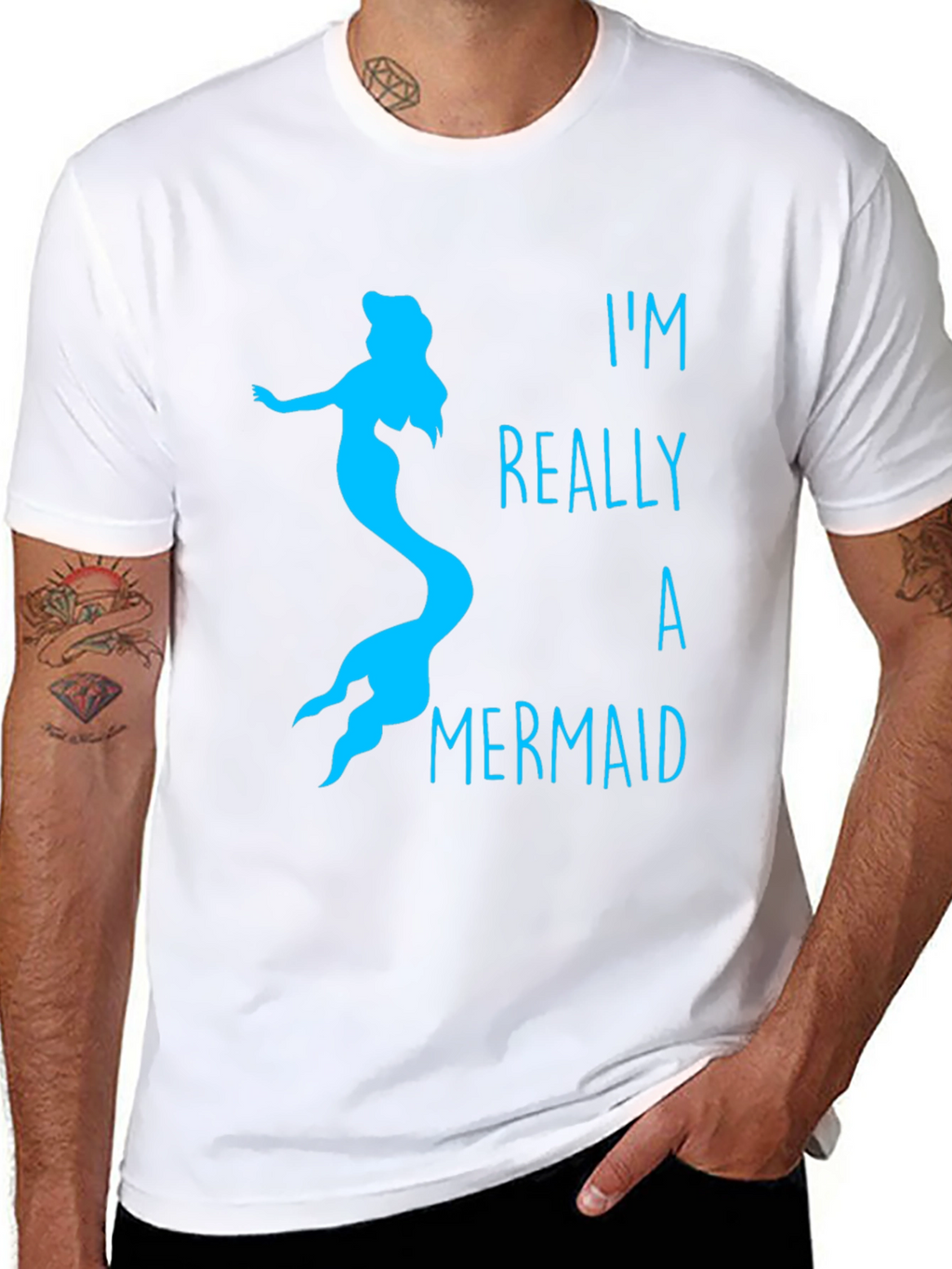 Mermaid T-Shirt: Im Really A Mermaid