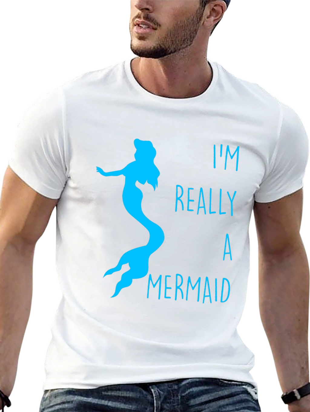Mermaid T-Shirt: Im Really A Mermaid