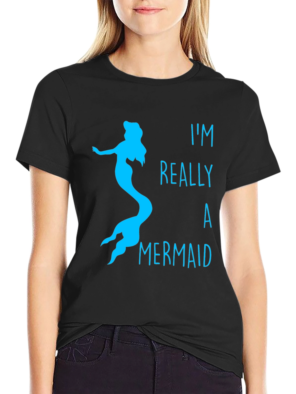 Mermaid T-Shirt: Im Really A Mermaid