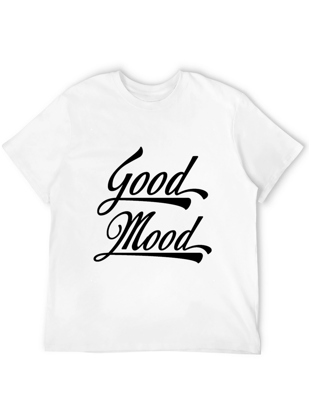 Good Mood Black T-Shirt - Stylish Casual Wear