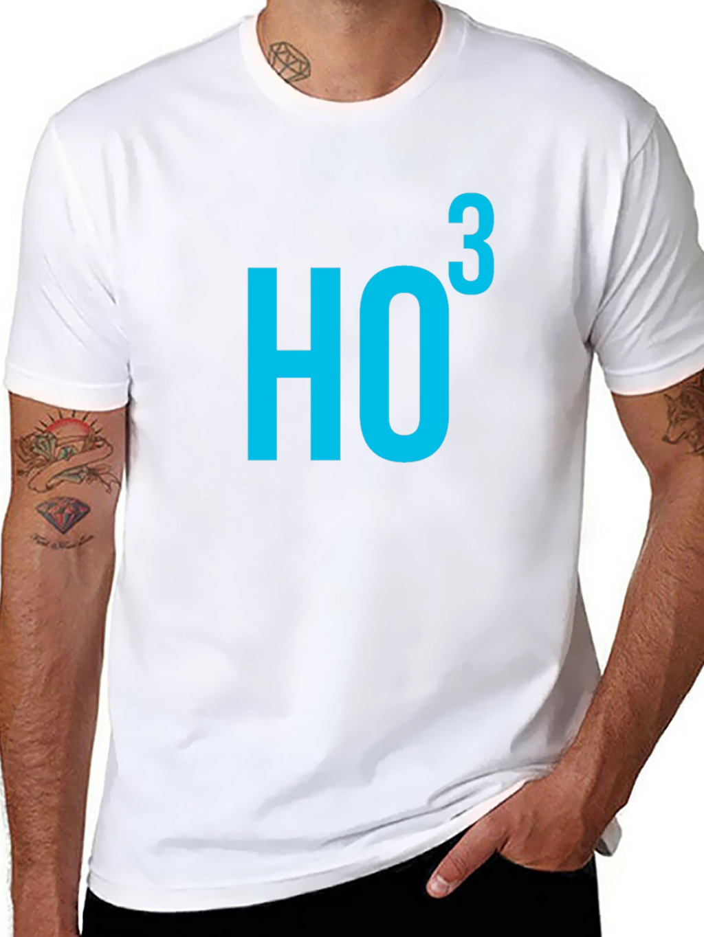 HO3 Humor T-Shirt - Science Chemistry Joke Tee