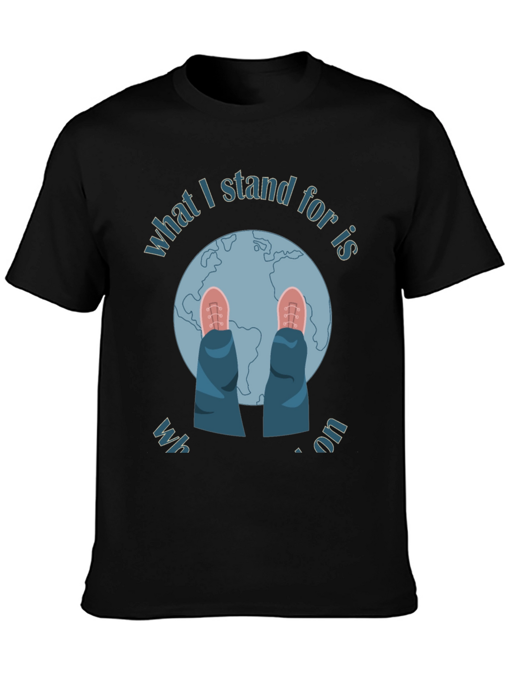 Earth Standpoint Graphic Tee - Global Perspective T-Shirt