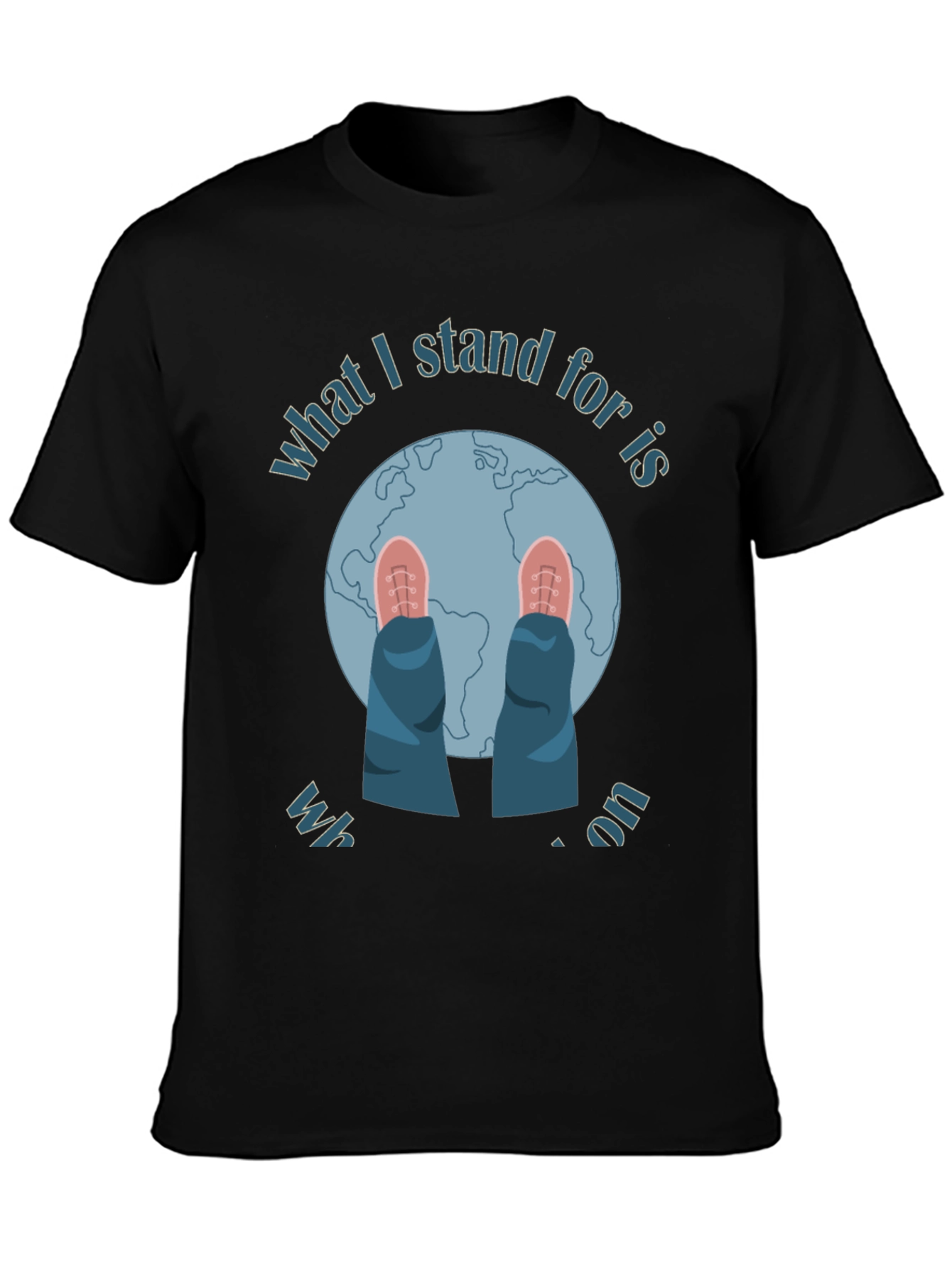 Earth Standpoint Graphic Tee - Global Perspective T-Shirt