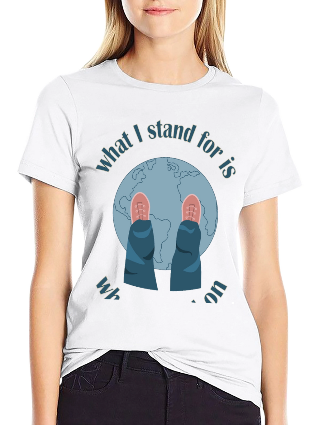Earth Standpoint Graphic Tee - Global Perspective T-Shirt