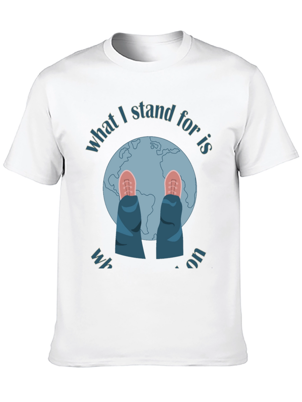 Earth Standpoint Graphic Tee - Global Perspective T-Shirt