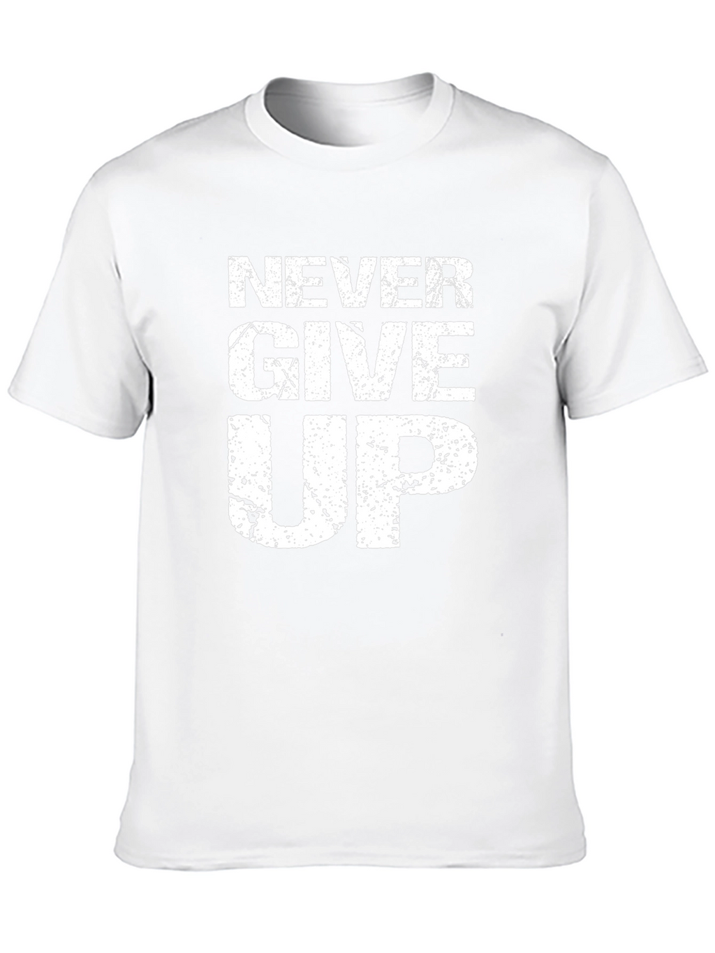 Never Give Up Graphic T-Shirt - Motivational Tee