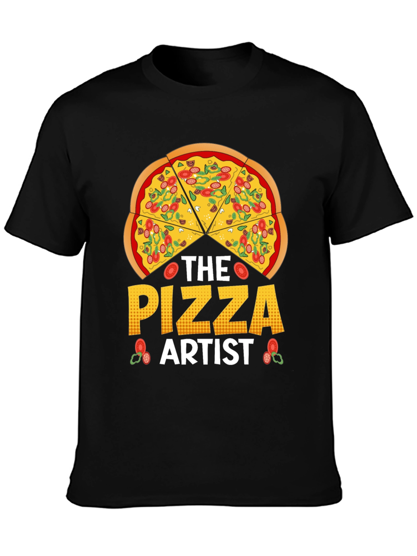 The Pizza Artist T-Shirt - Foodie Graphic Tee
