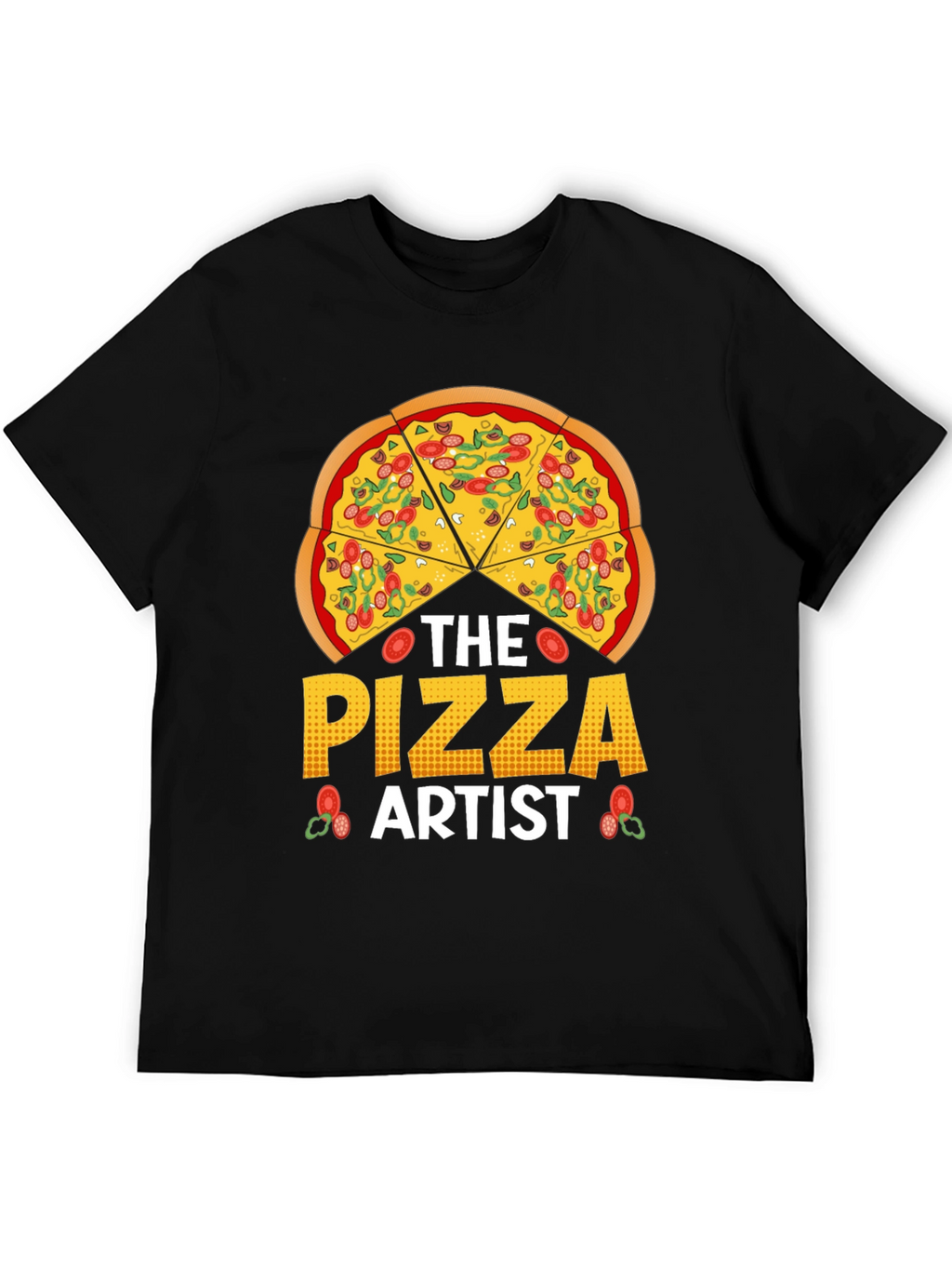 The Pizza Artist T-Shirt - Foodie Graphic Tee