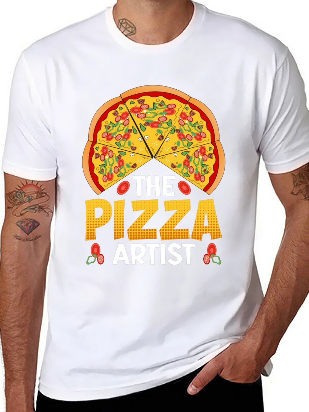 The Pizza Artist T-Shirt - Foodie Graphic Tee