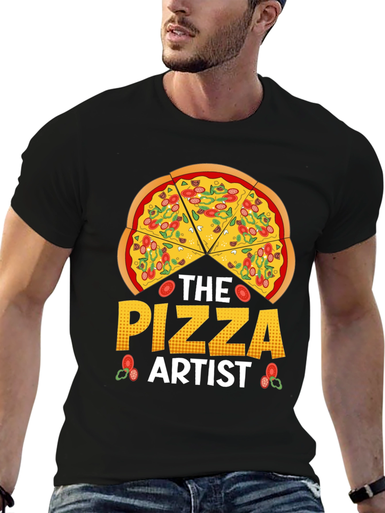 The Pizza Artist T-Shirt - Foodie Graphic Tee