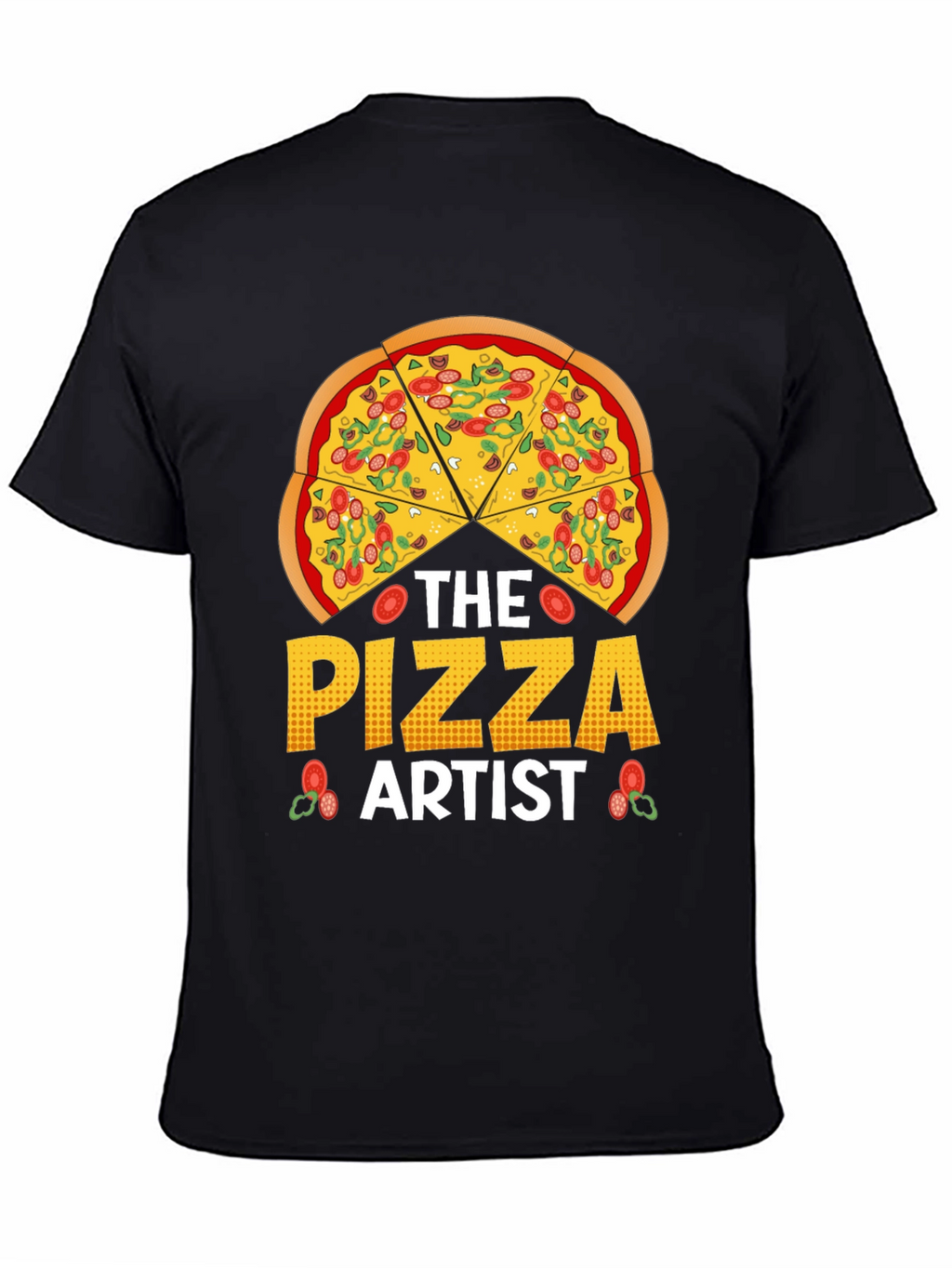 The Pizza Artist T-Shirt - Foodie Graphic Tee