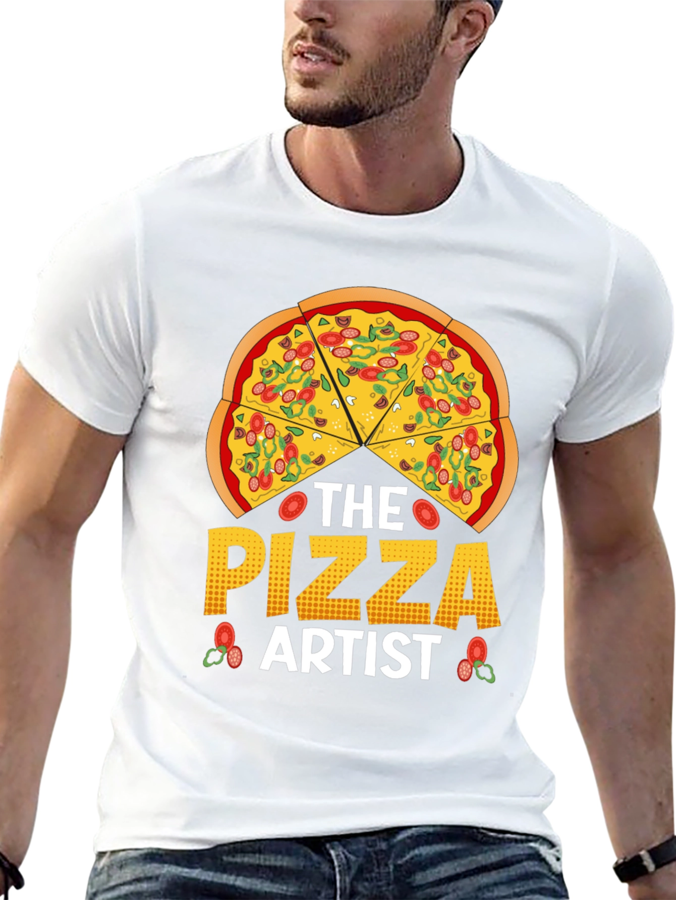 The Pizza Artist T-Shirt - Foodie Graphic Tee