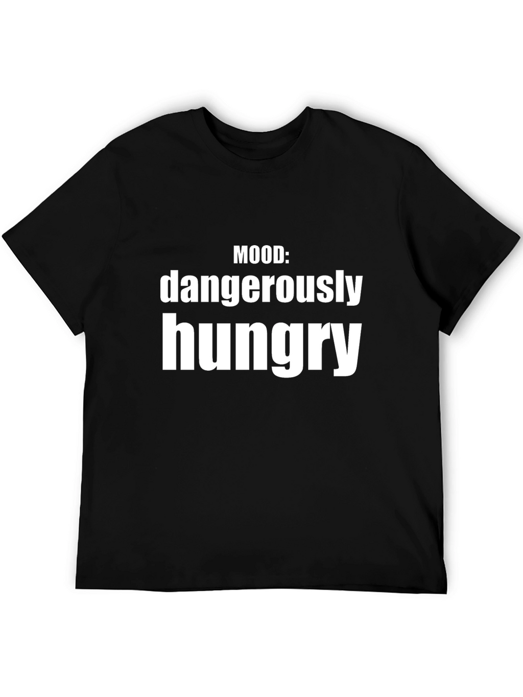 Mood: Dangerously Hungry Graphic Tee - Black